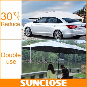 SUNCLOSE pliage voiture <span class=keywords><strong>garage</strong></span> couverture de voiture parking tour anime voiture pare-soleil - Product Image 4