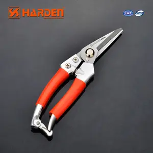 전문 원예 Pruners 수동 스테인레스 스틸 트리머 정원 손 나무 가위 Pruner