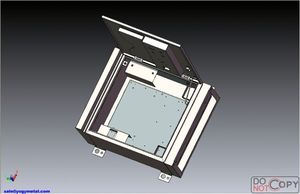 De interior al aire libre de medidor de Panel Digital carcasa <span class=keywords><strong>caja</strong></span> eléctrica - Product Image 3