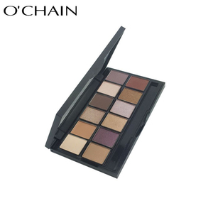 <span class=keywords><strong>Diseño</strong></span> personalizado popular 12 color maquillaje brillo <span class=keywords><strong>paleta</strong></span> <span class=keywords><strong>de</strong></span> sombra - Product Image 1
