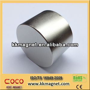 magnétisé diamétralement aimant néodyme de cylindre, cylindre magnétique - Product Image 1