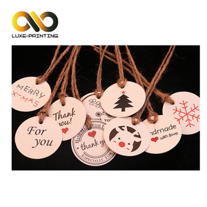 Tag <span class=keywords><strong>Kraft</strong></span> del <span class=keywords><strong>papel</strong></span> del regalo yute en hoja o <span class=keywords><strong>rollo</strong></span> en forma - Product Image 5