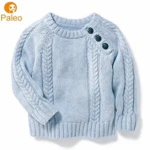 Fabrik OEM Großhandel Kinder Boutique Kleidung Winter Baby Boy Wolle Pullover