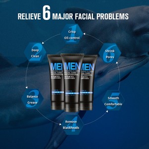 Limpiador <span class=keywords><strong>Facial</strong></span> LAIKOU <span class=keywords><strong>para</strong></span> Hombre, Cuidado de la Piel Coreano, Hidratante, Control de Grasa, Elimina Puntos Negros - Product Image 4