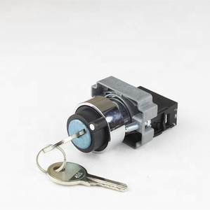 Diámetro 22mm 2/<span class=keywords><strong>3</strong></span> posición llave interruptor de botón de empuje llave interruptor eléctrico - Product Image 1