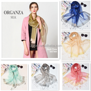 Chino Primavera Verano 200x90 cm Coloful Damas Chales y Bufandas de Seda - Product Image 1