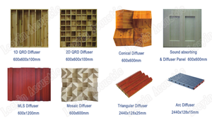 Leeyin <strong>Acoustic</strong> <strong>Diffuser</strong> <strong>Qrd</strong> Acoustical Panels Ceiling Cheap <strong>Acoustic</strong> Sound <strong>Diffusers</strong> - Product Image 5
