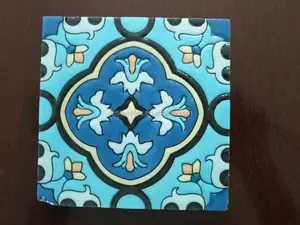 España Diseño cerámica decorativa de la pared de azulejos y baldosas de cerámica tamaño pequeño azulejo de la pared