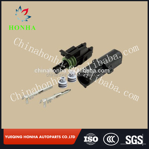 DJ7011-1.5-21 <span class=keywords><strong>TE</strong></span> Supersello Tyco 1 Pin macho y hembra Conector Eléctrico sellado - Product Image 1