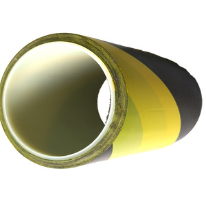 Fluorescente reflectante negro y amarillo crimen cinta - Product Image 4