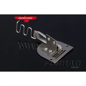 Edge Binder for Zigzag Sewing ring-surface and loose-bottom hemmer folder use Singer Needle Plate