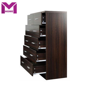 6 Ngăn Kéo <span class=keywords><strong>Walnut</strong></span> Màu Tallboy Tủ Gỗ Của Ngăn Kéo - Product Image 2