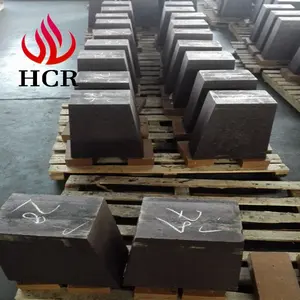 Zhengzhou rifornimento della fabbrica forno di mattoni magnesia chrome mattoni refrattari cemento rotary forno utilizzato in forno ad arco elettrico