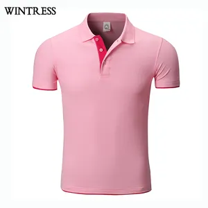 Wintress sublimação em branco camisa pólo camisas polo, camisa pólo de design uniforme escritório das mulheres feitas sob encomenda, camisa escritório mulheres