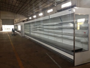 Refrigerador Multipuertas de Exhibición Abierta para Lácteos de Supermercado con Cortina de Aire y Sistema de Refrigeración Remoto - Product Image 6