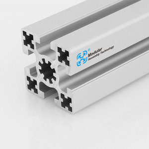 <span class=keywords><strong>Profilé</strong></span> <span class=keywords><strong>en</strong></span> aluminium extrudé PG50 à 4 fentes, <span class=keywords><strong>profilé</strong></span> carré <span class=keywords><strong>en</strong></span> alliage d'aluminium, fournisseur de profilés <span class=keywords><strong>en</strong></span> aluminium à fentes - Product Image 1