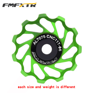 Gids Roller Spanrol Neuswiel Deel Accessoire Derailleur Katrollen Mountainbike Road Fiets Achterderailleur Aluminium - Product Image 3