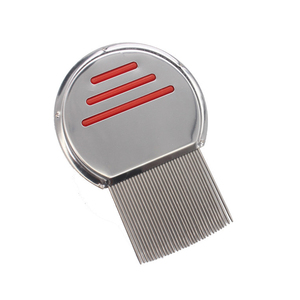 La mejor calidad de acero inoxidable para herramienta de limpieza perro pulga garrapata elimina aseo para perro y gato - Product Image 2