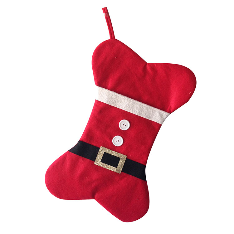 Новинка, оптовая продажа, Висячие носки для домашних животных, модные рождественские носки для собак