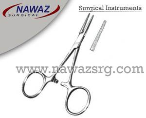 Pinzas hemostáticas delicadas de Carrel de acero inoxidable de alta calidad, pinzas quirúrgicas rectas de 8,5 cm, instrumentos de pinzas quirúrgicas de gran venta - Product Image 2