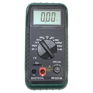 MASTECH MY6013A Condensator Tester Tecrep Draagbare Digitale Capaciteit Meter 200pF-20mF Elektrische Test Diagnostic tool