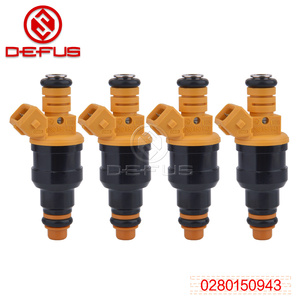Inyectores de combustible 0280150943 para Ford 4.6 5.0 5.4 5.8 EV1 conector 4 agujero inyector - Product Image 1
