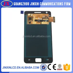 Lcd display + touch digitalizador asamblea de pantalla para samsung galaxy s ii 2 i9100