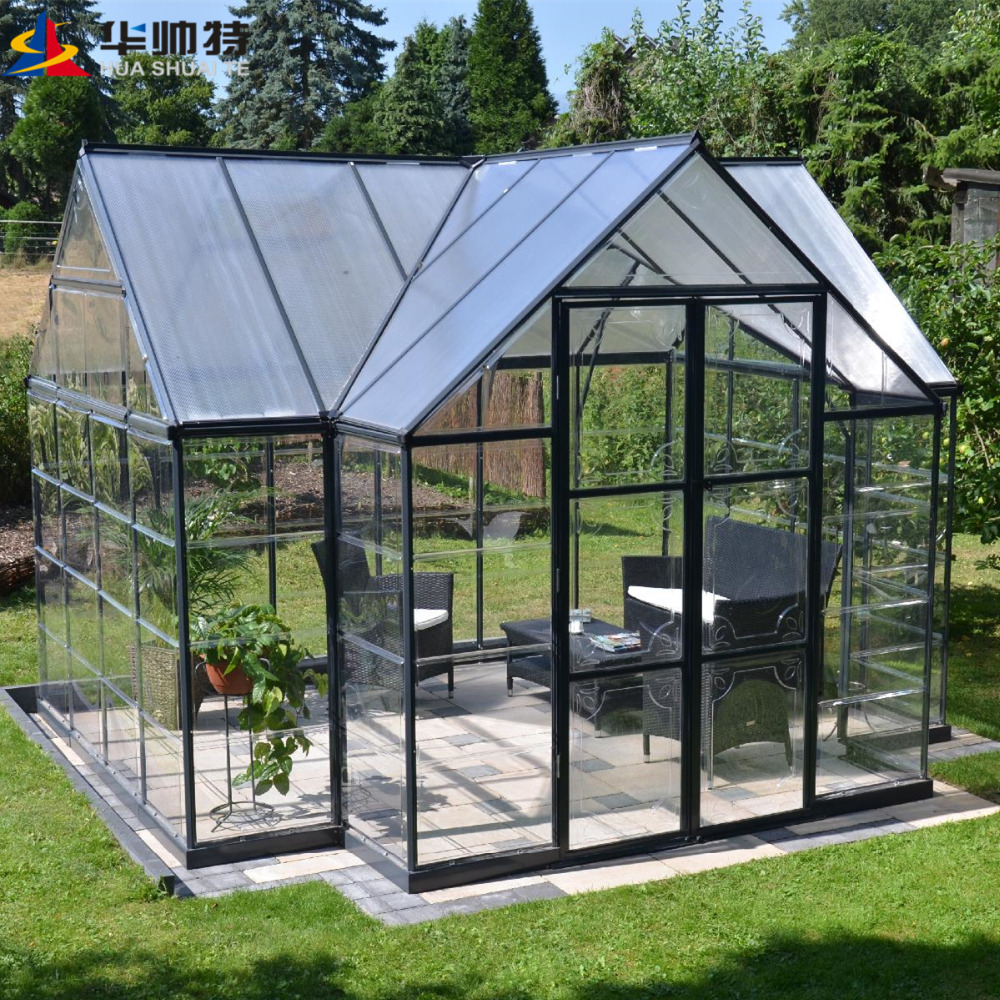 Противотуманный и УФ-защита, 100% чистый поликарбонатный зеленый дом