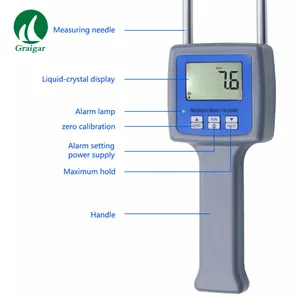 TK100W Vocht Meter Chemische Grondstof Zeep Poeder Plastic Korrel Bereik 0-84%