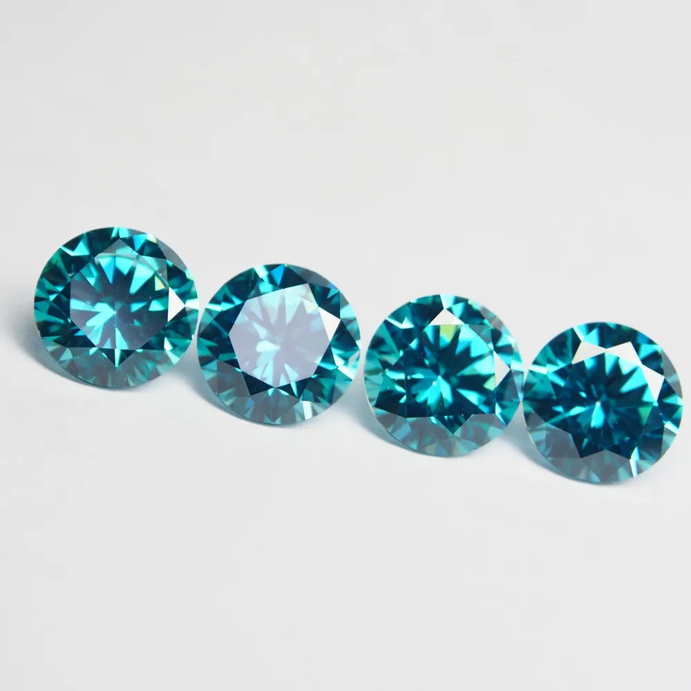 Pierres semi-ijias en forme de goutte de tourmaline, origine Paraiba