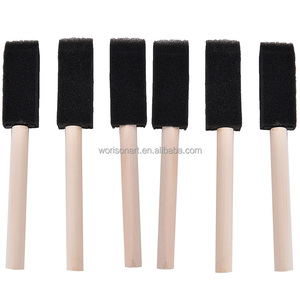 Pennello in <span class=keywords><strong>spugna</strong></span> con manico in legno per <span class=keywords><strong>pittura</strong></span> artistica e artigianale - Product Image 4