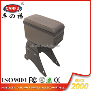 Accesorios del coche Universal Centro Apoyabrazos Caja Consola Apoyabrazos <span class=keywords><strong>de</strong></span> Cuero Caja <span class=keywords><strong>De</strong></span> Almacenamiento - Product Image 1