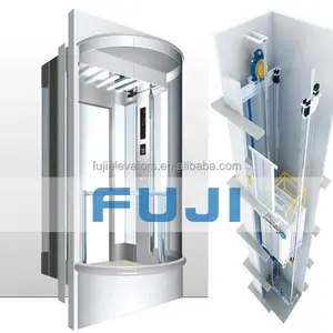 Elevator Company FUJI High Quality Panoramic LIft Elevator Cost