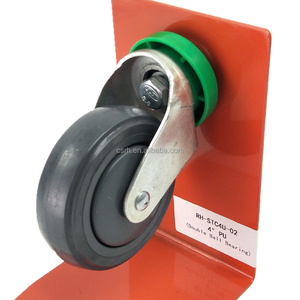 RH-STC4U-02 4 "Doppel kugeln mit <span class=keywords><strong>PU</strong></span>-Nachlauf