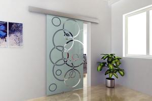 Kit de herrajes para puertas corredizas de <span class=keywords><strong>granero</strong></span> de aluminio moderno, <span class=keywords><strong>accesorios</strong></span> interiores para el hogar o la oficina, tipo de producto, <span class=keywords><strong>accesorios</strong></span> para puertas y ventanas - Product Image 6