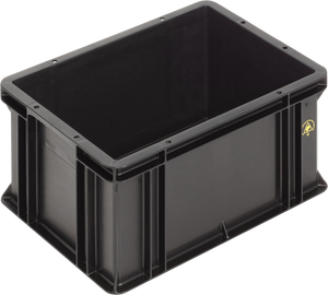 Antistatic Eco-Friendly Component Plastic ESD Circulation Bin