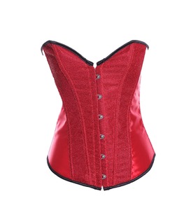6 colori Raso Disossato Acciaio Underbust Stretto Allacciatura <span class=keywords><strong>Corsetto</strong></span> di Formazione Alla Vita - Product Image 3