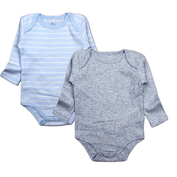 Пользовательские дополнительный мягкий хлопок с длинными рукавами плотная детская одежда боди