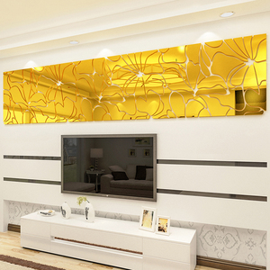 Design moderno tv sfondo specchi <span class=keywords><strong>a</strong></span> parete della decorazione della casa <span class=keywords><strong>specchio</strong></span> acrilico <span class=keywords><strong>adesivi</strong></span> murali - Product Image 2