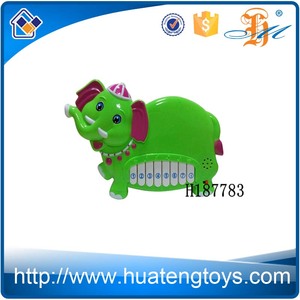 H187783 venta caliente kids learning elefante de la historieta <span class=keywords><strong>en</strong></span> <span class=keywords><strong>miniatura</strong></span> de plástico del juguete del instrumento <span class=keywords><strong>musical</strong></span> - Product Image 1