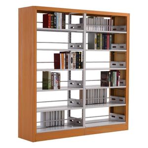 Estanterías de Exhibición Multi-nivel para Bibliotecas y Materiales de Equipamiento, Diseño de Muebles, Estante Metálico con Puerta Corredera para Libros - Product Image 2