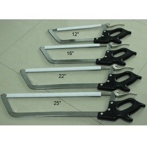 Scie à viande manuelle <span class=keywords><strong>de</strong></span> 25 pouces avec lame en acier inoxydable / Scie à boucher - Product Image 5