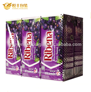 Emballage en carton à fond plat aseptique pour jus, boîtes de lait - Product Image 2