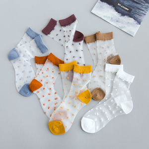 Calcetines de seda transparentes a la moda con un solo agujero para mujer, para verano, fabricación profesional - Product Image 2