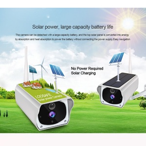 Ngoài trời Năng Lượng Mặt Trời Được Hỗ Trợ An Ninh CCTV Máy Ảnh Điện Năng Thấp Có Thể Sạc Lại Pin Tầm Nhìn Đêm WiFi 1080 P Máy Ảnh IP66 Không Thấm Nước - Product Image 3