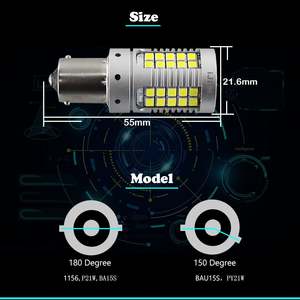 P21W PY21W LED Canbus BA15S BAU15S <span class=keywords><strong>21W</strong></span> 1156 voiture led lumière 3030 SMD ambre blanc <span class=keywords><strong>rouge</strong></span> Auto frein lumière clignotant <span class=keywords><strong>ampoule</strong></span> <span class=keywords><strong>12V</strong></span> - Product Image 4