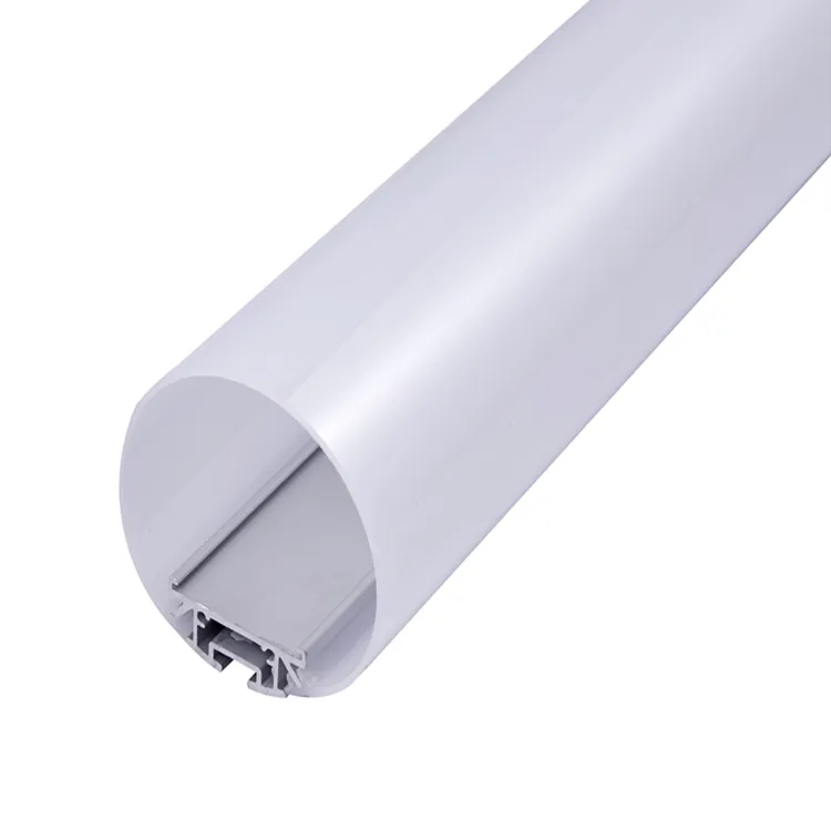 4 inches tube for pendent light round shape suspended tube led aluminum profile