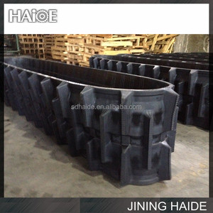 SH60 Rubber Spoor Graafmachine Rubber Spoor 450x73.5x80 Rubber Spoor - Product Image 2