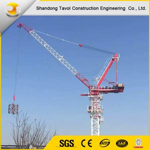 6ton QTD4015 Plumín abatible Equipo De Grúa Torre para La Construcción - Product Image 1