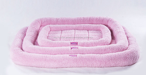 2015 el más nuevo perro de mascota cómodo colchonero rosa para el otoño, súper ventas de la cama, perro de la casa de color rosa - Product Image 1